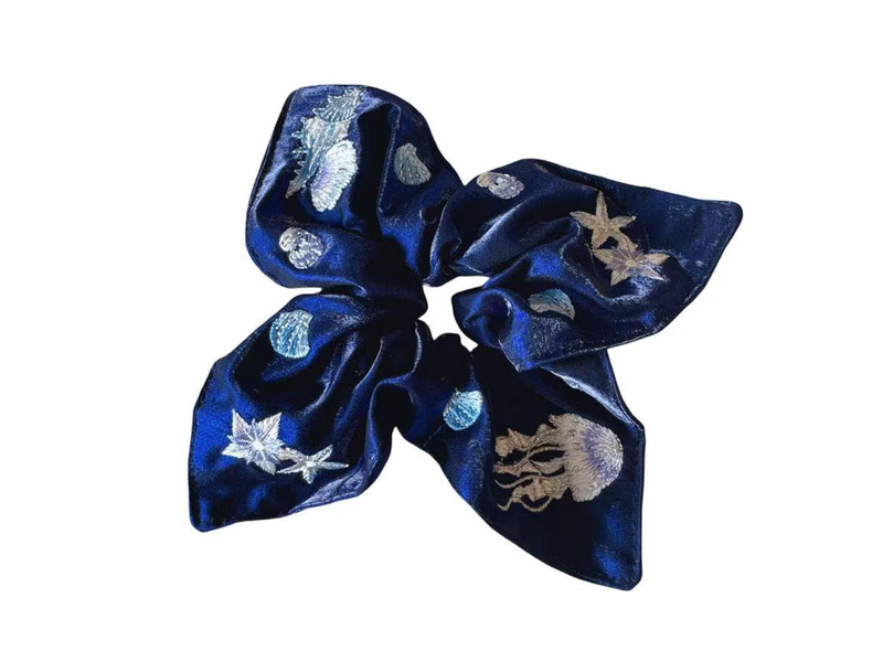 Couture Embroidery — Embroidered Scarf Ties